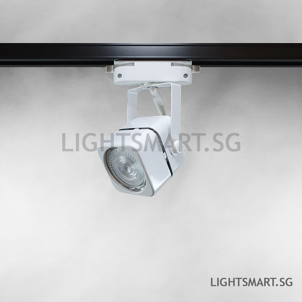 GLINDE MR16/GU10 Track Light - White (Bulb detachable)