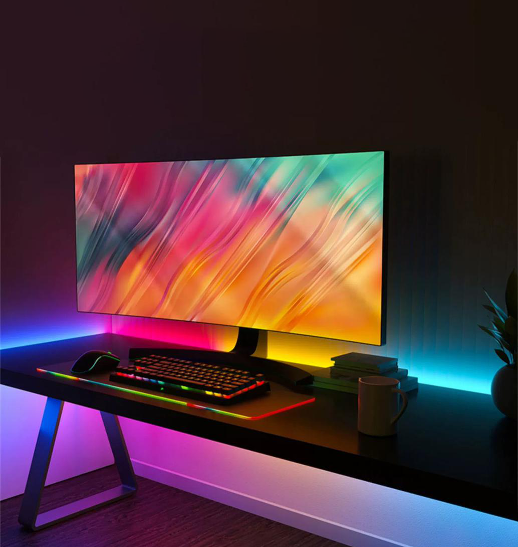 Smart RGB LED Strip - COB Lights Perfect for entertainment area